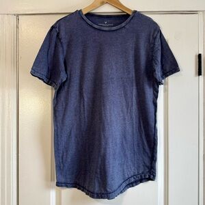 American Eagle Outfitters Indigo Short Sleeve Tee